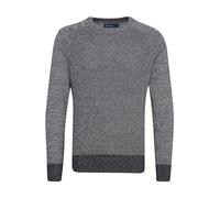 BLEND BHGandolf Homme Pull en Maille Fine Pull à col Rond 100% Coton Regular Fit, Taille:L, Couleur:Black (70155)