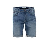 BLEND BHGrilitsch Homme Short en Jean Pantalon Denim Court Coupe 5 Poches Mélange de Coton Regular Fit, Taille:L, Couleur:Denim Lightblue (76200)