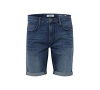 BLEND BHGrilitsch Homme Short en Jean Pantalon Denim Court Coupe 5 Poches Mélange de Coton Regular Fit, Taille:XL, Couleur:Denim Clear Blue (76202)
