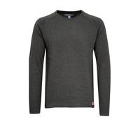 BLEND BHJohn Homme Pull en Maille Fine Pull à col Rond Mélange de Coton Regular Fit, Taille:M, Couleur:Charcoal (818)