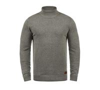 BLEND BHLatif Homme Pull à col roulé Pull en Maille avec col roulé Poignets côtelés Mélange de Coton Regular Fit, Taille:M, Couleur:Zink Mix (70815)