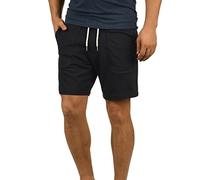 BLEND BHMulker Homme SweatShorts Pantalon Court de Jogging avec Cordon de Serrage Mélange de Coton Regular Fit, Taille:L, Couleur:Black (70155)