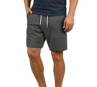 BLEND BHMulker Homme SweatShorts Pantalon Court de Jogging avec Cordon de Serrage Mélange de Coton Regular Fit, Taille:L, Couleur:Pewter Mix (70817)