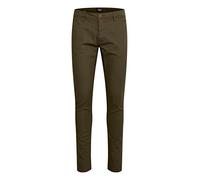 Blend BHNATAN Pantalon Chino en Tissu Stretch pour Homme, Olive Night Green (77233), 38W / 32L