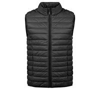 BLEND BHNille Homme Veste sans Manches matelassé Gilet ourtdoor avec col Montant Poches zippées Regular Fit, Taille:L, Couleur:Black (70155)