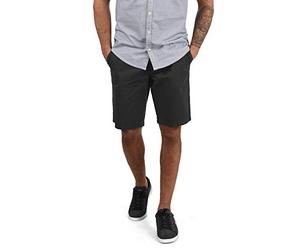 BLEND BHRagna Homme Chino Shorts Bermuda Pantalon Court avec Ceinture à Cordon de Serrage Poches Italiennes Poches passepoilée 100% Coton Regular Fit, Taille:M, Couleur:Phantom Grey (70010)