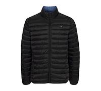 Blend BHRomsey Veste matelassée Demi-Saison pour Homme Veste doublée avec col Montant, 194007 - Noir, M