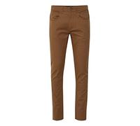 BLEND BHSaturn Homme Pantalon Chino Pantalon avec Stretch Poches Italiennes Poches à Rabat Mélange de Coton Regular Fit, Taille:32/34, Couleur:Mocca Brown (71508)