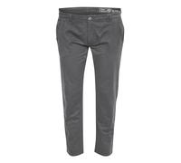 BLEND BHTromp Homme Pantalon chino Big & Tall Grandes tailles jusqu'à 6xl avec poches italiennes Mélange de coton Regular Fit, Taille:48/32, Couleur:Smoked Pearl (180000)
