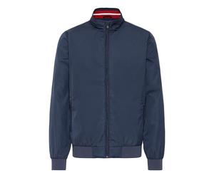 BLEND BHZyklo Homme Veste Softshell Veste Fonctionnelle Veste mi-Saison avec col Montant Poches zippées Regular Fit, Taille:2XL, Couleur:Mood Indigo Blue (74648)