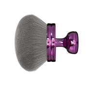 Blend & Blur Pinceau de maquillage extra large pour autobronzant, maquillage des jambes et poudre bronzante, pinceau kabuki à tête ronde de 8,1 cm de large pour application avec sac à cordon de