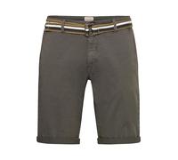 BLEND Bruno Short Chino Bermuda Pantalon Court pour Homme avec Ceinture Régulaire, Taille:XXL, Couleur:Granite (70147)