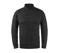 Blend Carrizo Pull-Over À Col Roulé Pull Tricot pour Homme avec Col Roulé, Taille:XXL, Couleur:Black (194007)