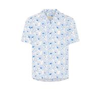 BLEND Chemise 'BHARIAN' bleu / blanc, Taille S