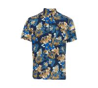 BLEND Chemise 'BHATLE' bleu / marine / bleu clair / caramel, Taille S