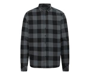 BLEND Chemise 'BHBuster' anthracite / noir, Taille XL