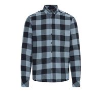 BLEND Chemise 'BHBUSTER' bleu nuit / menthe, Taille M