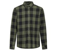 BLEND Chemise 'BHBuster' olive / noir, Taille S