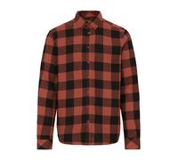 BLEND Chemise 'BHBUSTER' rouge / noir, Taille L