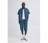 BLEND Chemise ' BHIgs Overshirt Workwear ' bleu / bleu denim, Taille XXXL