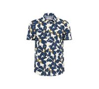 BLEND Chemise bleu marine / moutarde / blanc naturel, Taille XXL