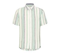 BLEND Chemise 'Bobby' beige / vert clair / noir / blanc, Taille L