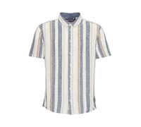 BLEND Chemise 'Bobby' marine / bleu clair / noisette / blanc, Taille XXL