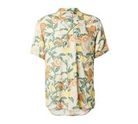 BLEND Chemise citron / vert foncé / orange, Taille L