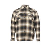 BLEND Chemise jaune / gris / noir, Taille L