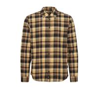 BLEND Chemise jaune / noir, Taille XXL