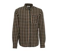 BLEND Chemise noisette / noir, Taille XXL