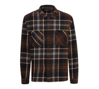 BLEND Chemise 'Shacket' cognac / pueblo / jade / noir, Taille XL