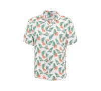 BLEND Chemise vert / orange / blanc, Taille L