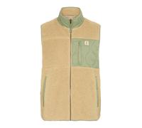 BLEND Gilet 'BHSun' beige foncé / vert pastel, Taille L