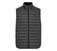 BLEND Gilet 'Romsey' gris argenté / noir, Taille XXL