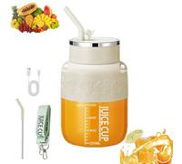 Blend Go 800 Portable Blender, Juicing Hydration Blendgo 800 - Portable Blender, Rechargeable Cordless Portables Blenders, Josh And Tate Blender For Food Prep, Shakes, Smoothies (White)