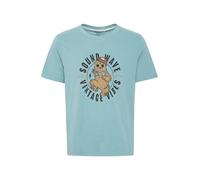 Blend He BHTee T-shirt à manches courtes pour homme avec imprimé 100 % coton imprimé sur le devant Coupe droite, Arctic (174911), XXL