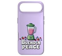 Blend in Peace Funny Health Food Pun Workout Smoothie aux Baies Coque pour iPhone Air