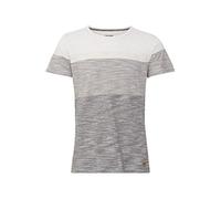 Blend Jakob T-shirt à manches courtes pour homme avec motif bloc de couleurs et col rond 100 % coton, Egret (110103), XL