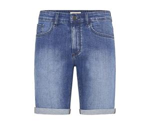 BLEND Joel Short en Jean Pantalon Court Denim pour Homme Extensible, Taille:M, Couleur:Denim Lightblue (76200)