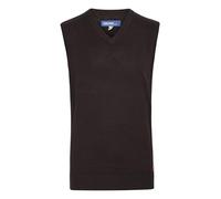 BLEND Larsson Cardigan Gilet Veste en Maille sans Manches pour Homme avec Encolure en V, Taille:L, Couleur:Black (70155)
