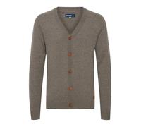 BLEND Lennard Cardigan Gilet Veste en Maille pour Homme avec Encolure en V, Taille:XXL, Couleur:Zink Mix (70815)
