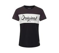 BLEND Nero T-Shirt À Manches Courtes Imprimé Chemise pour Homme avec Encolure Rond avec Imprimé, Taille:L, Couleur:Black (70155)