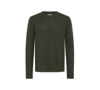 BLEND Pull-over 'BHBror' vert foncé / noir, Taille XXL