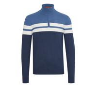 BLEND Pull-over 'Naresh' bleu / blanc, Taille L