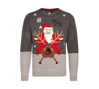 BLEND Pull-over 'Rudolph' mélange de couleurs, Taille M