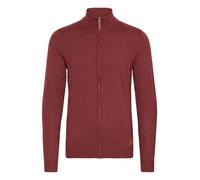 BLEND Robin Pull Pull-Over pour Homme avec Col Droit avec Fermeture Éclair Taille:S. Couleur:Andorra Red (73811)
