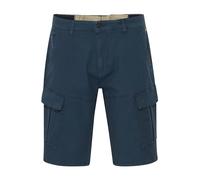 Blend Short cargo pour homme avec poches latérales, passants de ceinture, mélange de coton légèrement élastique, coupe droite, Robe bleue (194024)., L