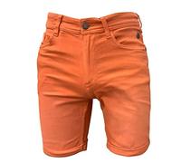 BLEND Short de Jogging en Jean, 161340/Melon branché, S Homme