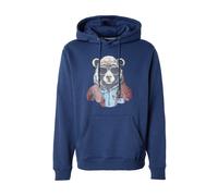 BLEND Sweat-shirt bleu marine / bleu pastel / marron / noir, Taille S